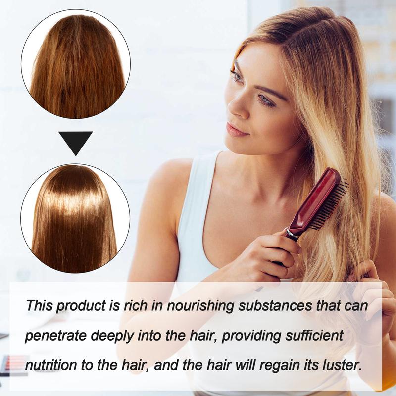 Product Introduction of Protein straightening cream, straight hair, soft and no clipping, no hair damage, gentle softener Gel Haircare 6