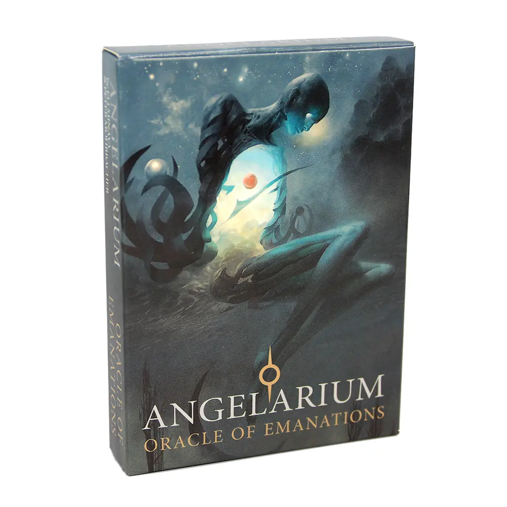 【Ready Stock】 Divination Card 33 Cards Deck Tarot Angelarium for Oracle of Emanations Board Ga