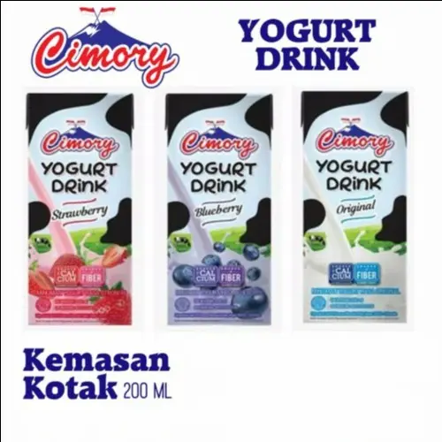 Cimory Yogurt Drink 200 ml Rendah gula 1 dus ( 24 pcs)