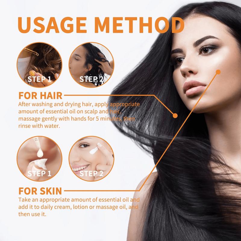 Dầu Hạt Bí Ngô, 60ml, Tinh Dầu Dưỡng Ẩm, Dưỡng Ẩm Và Bảo Vệ, Thích Hợp Cho Mọi Loại Da Và Kết Cấu Tóc 5
