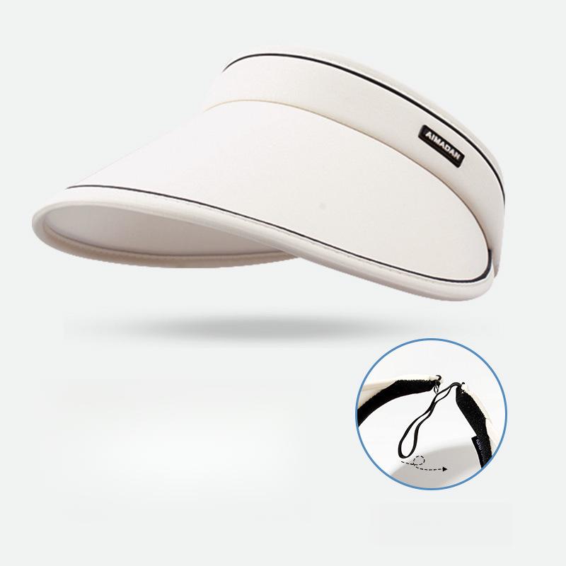 Product Introduction of Mũ Chống Nắng Cho Nữ, Mũ lưỡi Trai Mặt, Mũ Chống Nắng, Rộng Vành, Thích Hợp Để Đạp Xe, Che Mặt, Mũ Hở Đầu, Lý Tưởng Cho Mùa Hè，Phụ nữ có thể điều chỉnh mở nắp chống tia cực tím rộng cạnh dài đa chức năng mùa hè Sun Shade Cap Unisex 3