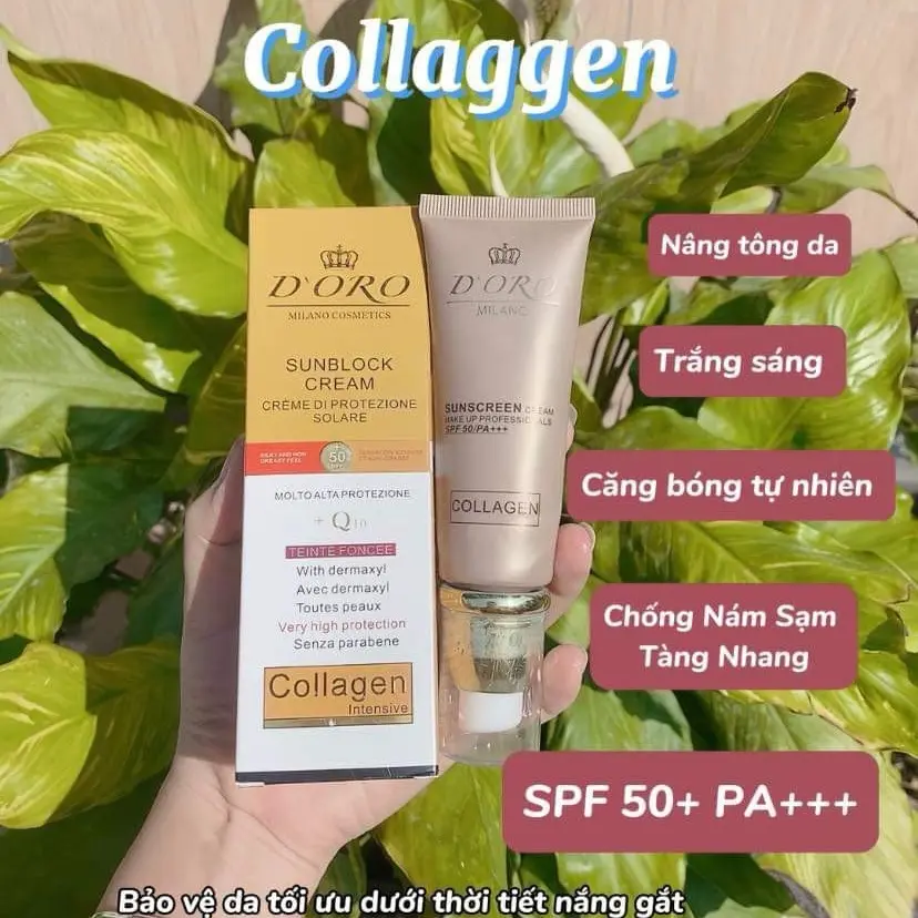 Combo 5 Tuýt Kem Chống Nắng Doro