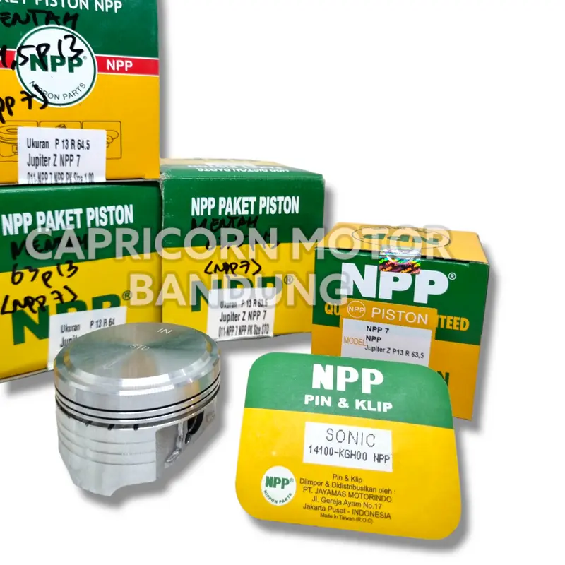 Piston Kit MENTAH CUSTOM 63.5 64 64.5 65 PEN 13 NPP7 NPP MENTAHAN 1