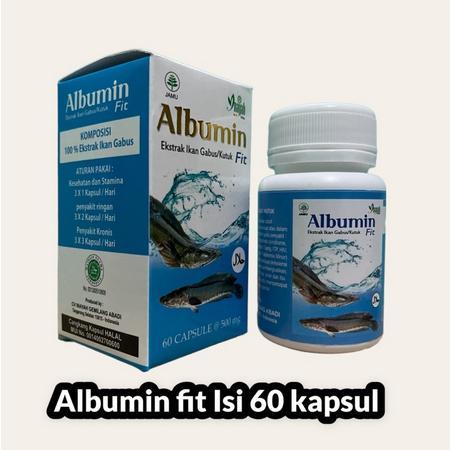 Kapsul Albumin / Ekstrak Ikan Gabus/ kutuk/ isi 60 kapsul 1