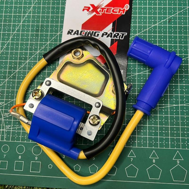 COIL/KOIL RACING RXTECH FLASH BLUE COIL RX KING RXTECH RACING SET TUTUP ...