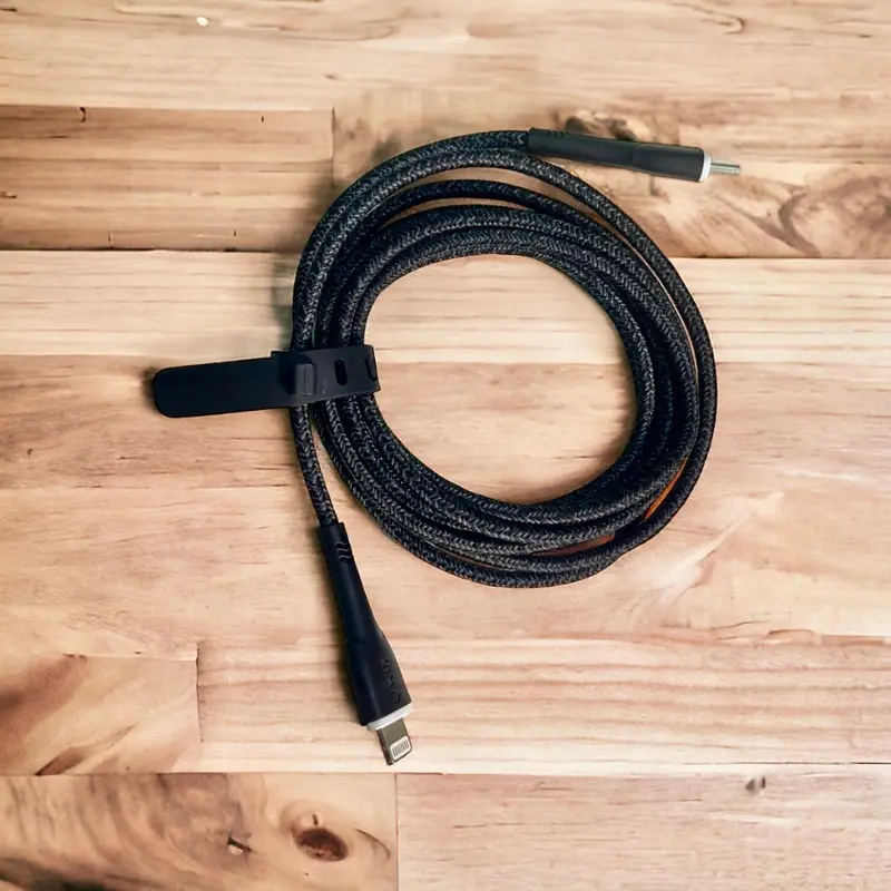 Bộ củ sạc nhanh 20W - Dây cáp dù 2m , hỗ trợ sạc nhanh dành cho các dòng điện thoại 5-14prm Type C ko phải cổng Usb Phụ Kiện Phone cuc  sac capsacnhanh  20w củ  sạc sạc  iphone 7