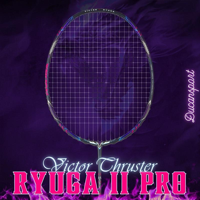 CAO CẤP Vợt cầu lông Victor Thruster Ryuga II Pro chính hãng + tặng cuốn cán + túi đựng vợt !