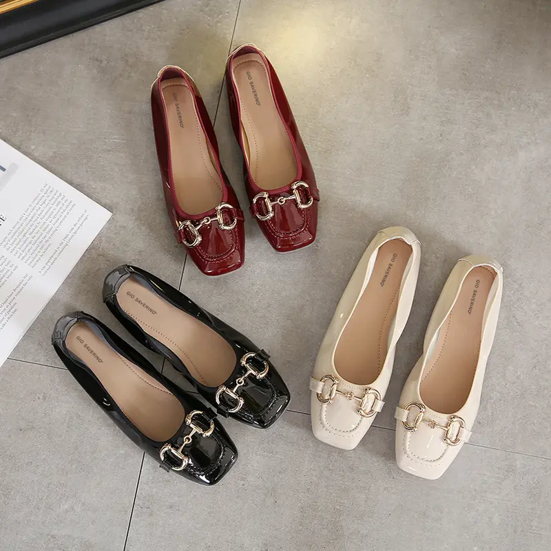 Gio Saverino Flat Shoes Korea Mewah Elegant Mellisa Wanita 0