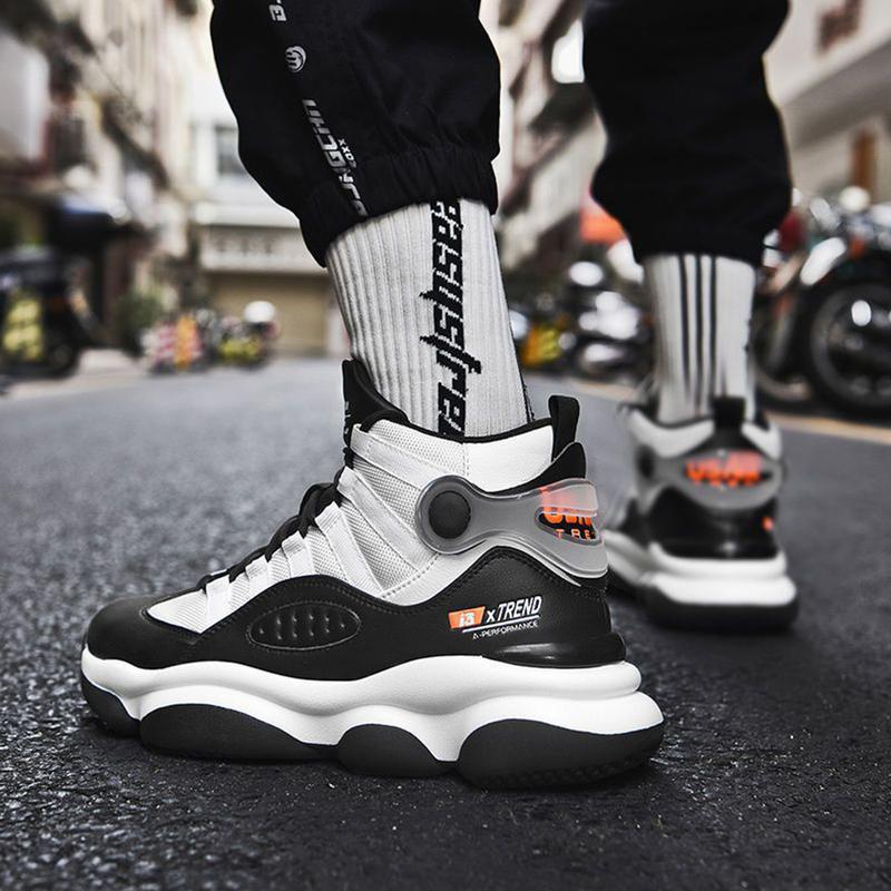PANARYBODY Sepatu Cowok Sneakers Pria sport kasual basket  terbaru fashionable sepatu sneakers casual nyaman dipakai olahraga Karet Shoes  Q3839 Kerja 4