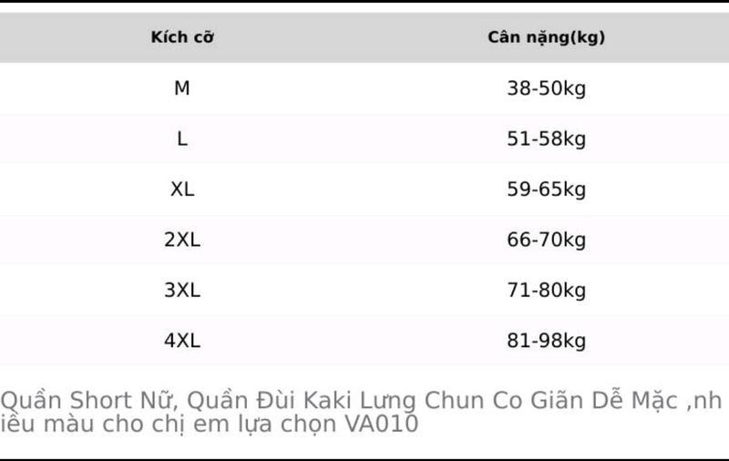 Product Introduction of Quần Short Nữ, Quần Đùi Kaki Lưng Chun Co Giãn Dễ Mặc ,nhiều màu cho chị em lựa chọn VA010 Nhung 5