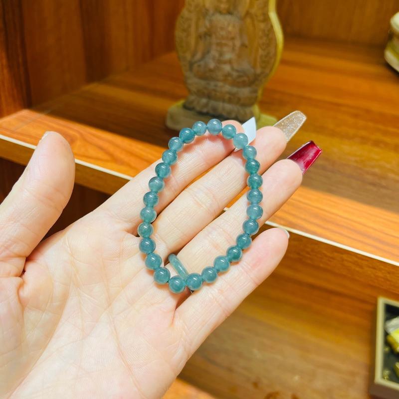 Vòng tay lam Ngọc  đơn 5,6li (hợp tất  cả các mệnh) 2
