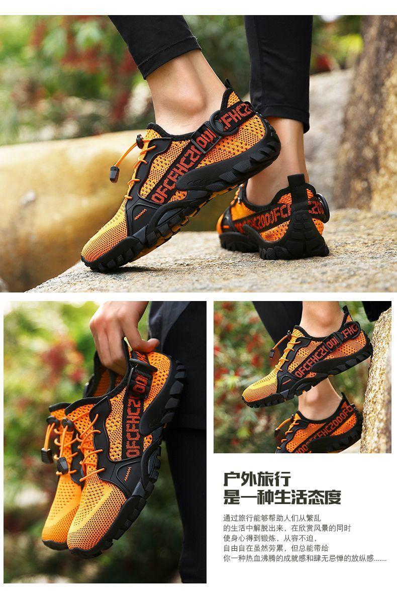 Product Introduction of [1171 People Collection] Outdoor Casual Shoes Upstream Shoes Men's Breathable Hiking Shoes Summer Fishing Shoes Riding Mesh Surface Lightweight Quick-Drying Wading Shoes 16