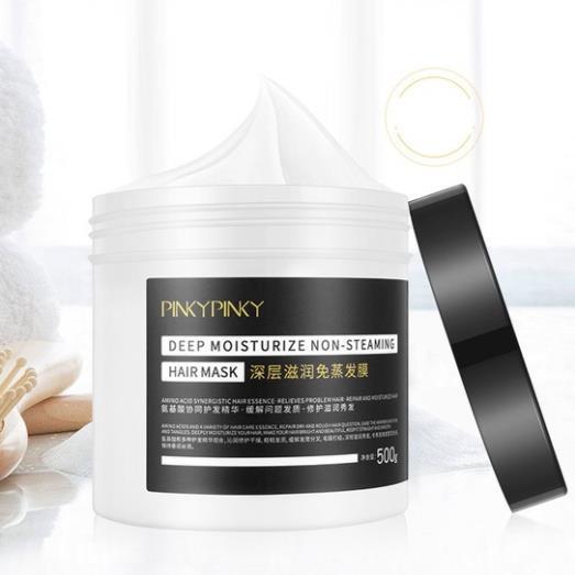 Kem ủ tóc Pinky tơ tầm phục hồi 500g,