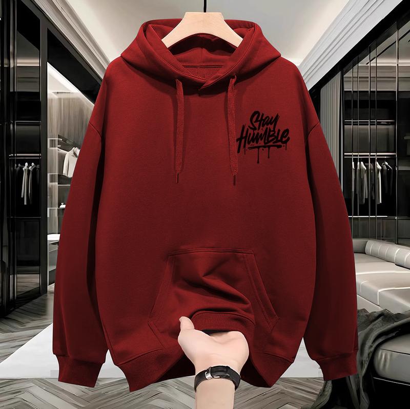 Product Introduction of 100% Cotton Vintage Casual Text Print Oversize Hoodie for Men and Women Unisex 19