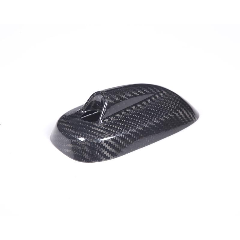 Vỏ bảo vệ sợi carbon ăng-ten MINI COOPER, Thích hợp cho F55, F56, R55 và R56, Vỏ trang trí bảng ăng-ten mái nhà, làm bằng sợi carbon 1