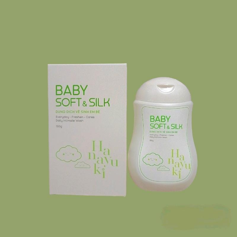DUNG DỊCH VỆ SINH HANAYUKI 150g Mẫu Mới Nam Nữ Baby Cho Bé 1