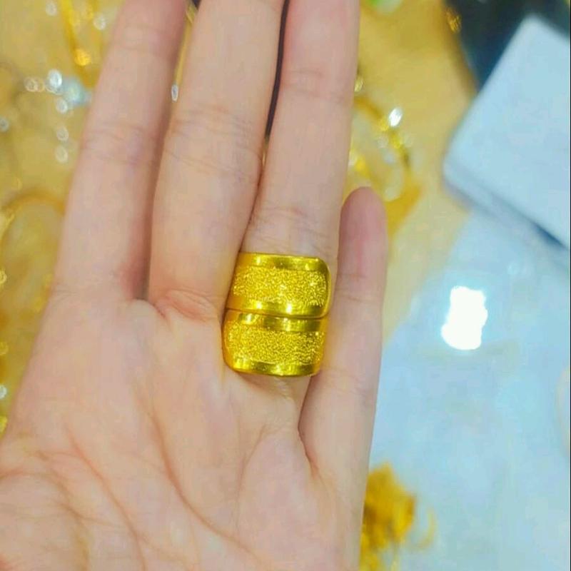 cincin lilit replika emas 0