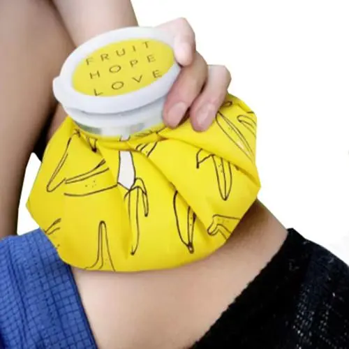 Cartoon Cold Hot Water Bag Reusable Ice Bag Cup Cold Therapy Pain Relief Heat Pack Injury