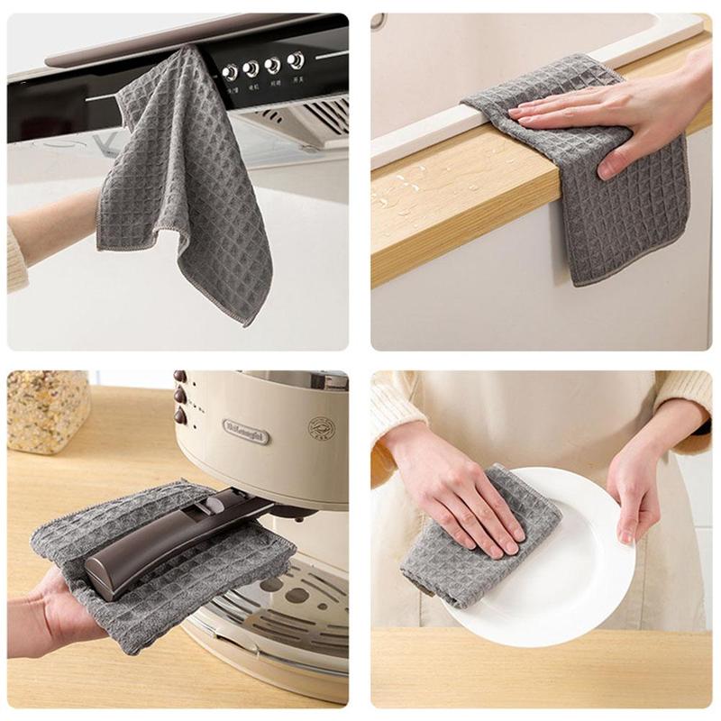 Product Introduction of Milk Tea Shop Coffee Machine Special Rag Multifunction Window Dishcloth Traceless Magic S0R1 35