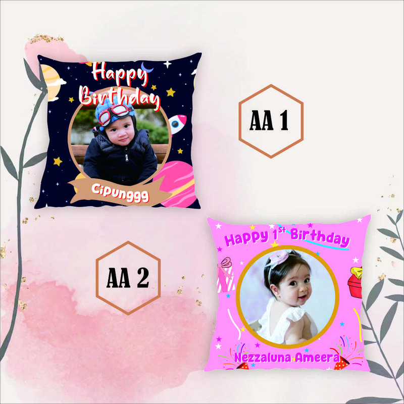 Bantal Foto Custom Desain Ulang Tahun Lucu Terbaru 1