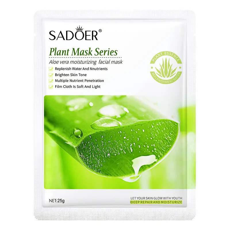 Plant and Fruit Mask Hydrating skin care mask Aloe vera mask