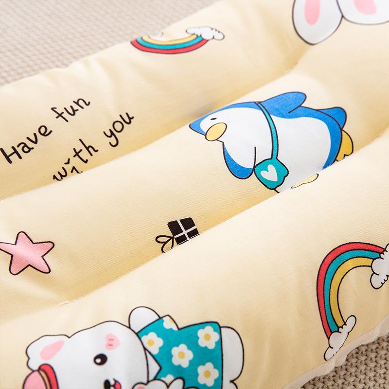 Product Introduction of Children's Bubble Sleep Head Support Cotton Pillow Velvet Fabric 0-6 Year Old Head Fixator 3