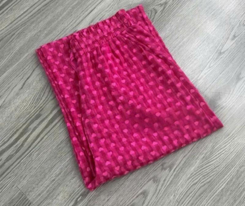 Combo 4 Quần Quần Kẻ Caro Trái Tim Dễ Thương Xinh Xắn Cho Bé Gái Size 9-44kg Chất Liệu Mềm Mịn Thoáng mát (MS 777) 2