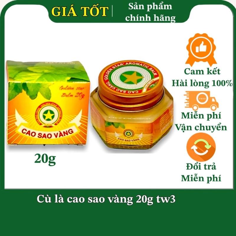   Giá Sĩ  Cao Sao Vàng TW3 20g 10g chính hãng Date mới 