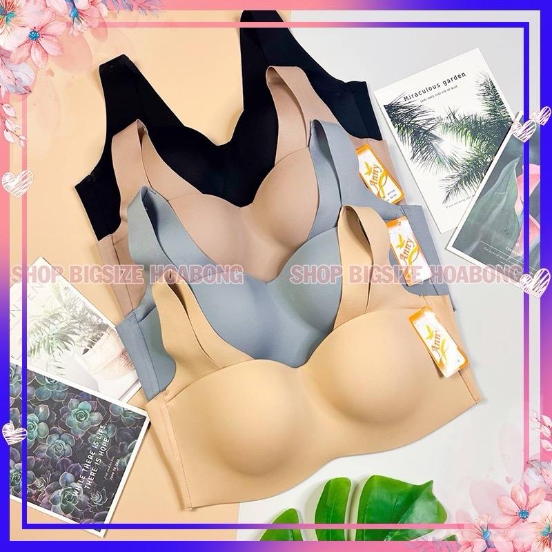 [C96] [9596] Áo ngực định hình thái lan BIGSIZE quả ngang cúp C-D mút mỏng có gọng nâng đẩy v1 gom hoàn hảo, tạo khe chống tràn che khuyết điểm tốt (LÙI 1 SIZE) Voi Women Kem Nữ Bra Sen aolot