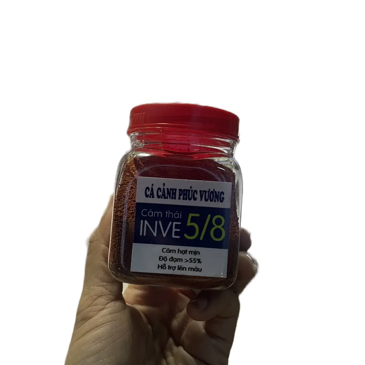 ￼Cám Inve 5/8 hủ 50g-100g-gói 3kg _Thức ăn cho cá thủy sinh, betta, guppy