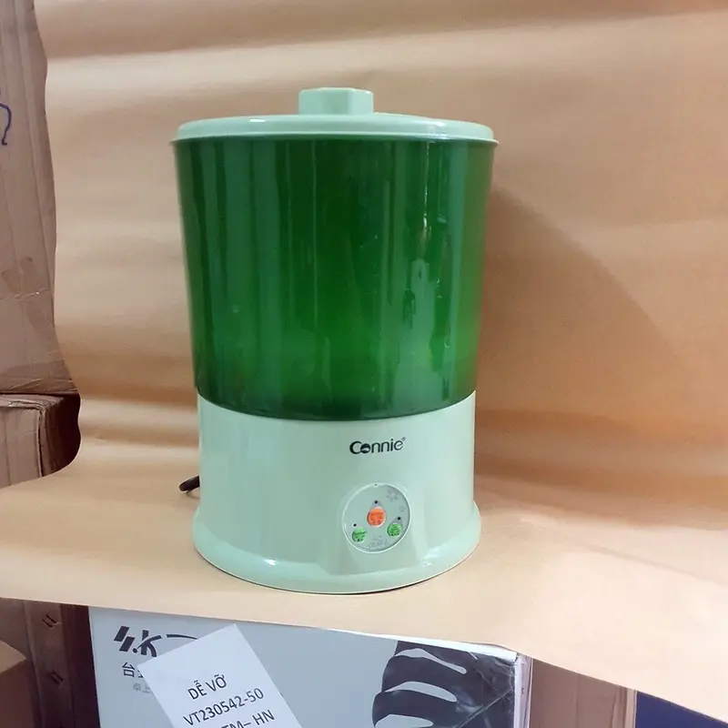 ￼Máy làm giá đỗ gieo mầm tự động bằng điện 3 tầng   200g giá cho ~2kg đỗ trong 2-3 ngày Máy làm giá Máy Làm Sữa Pha Trà 2