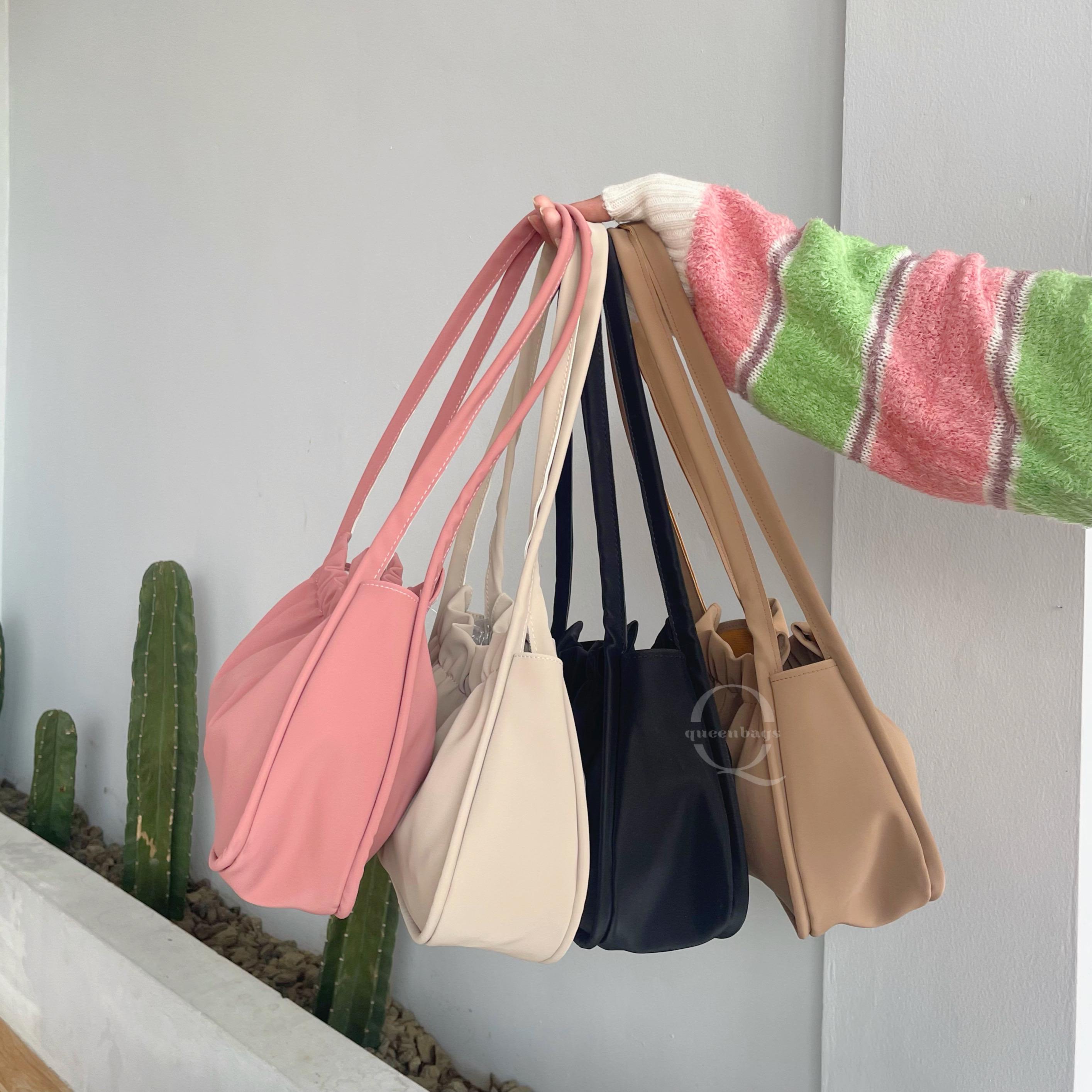 (Exclusive Tiktok) Queenbags - Tas Bahu Wanita Simple Terbaru - Rasya Bags