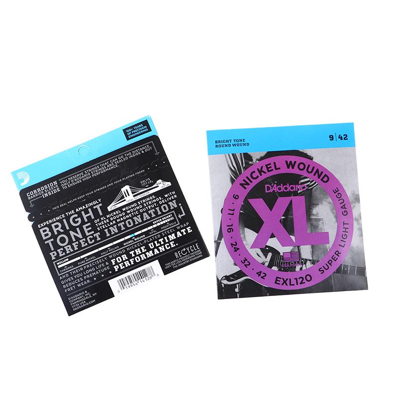 สายกีต้าร์ไฟฟ้า EXL110, EXL115, EXL120, EXL130 และ XL สายกลมนิกเกิล