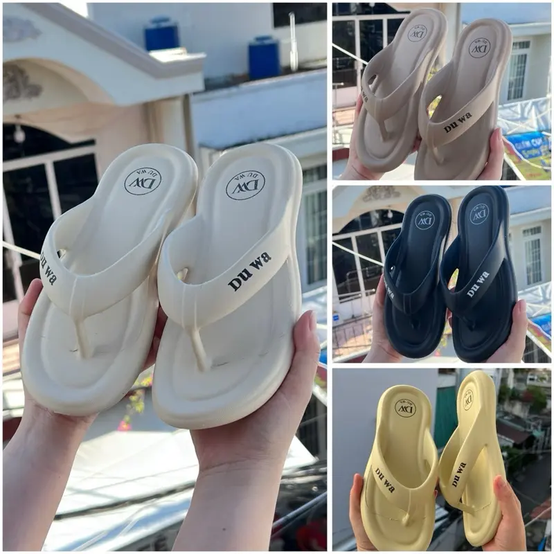 Dép kẹp nữ thời trang đế thấp chống thấm nước