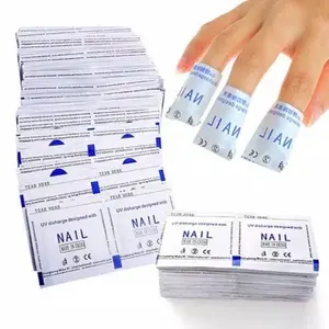 NUG 1 PCS Nail UV Gel Polish Remover Penghapus Kutek Gel Pembersih Cleaner Wraps Foil Wipe Cat Kuku