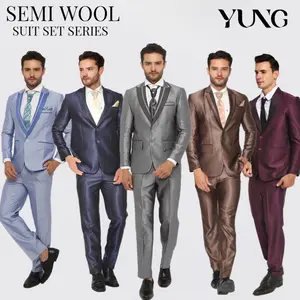 YUNG SETELAN JAS WEDDING SEMI WOOL