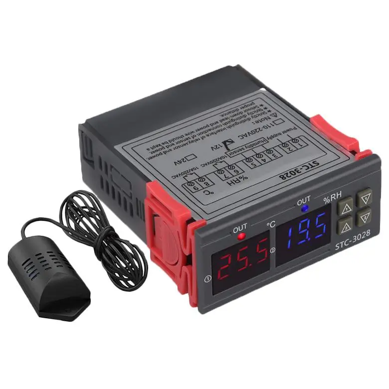 Thermostat Hygrostat STC-3028 Termostat Higrostat Digital Mesin Tetas Telur 1