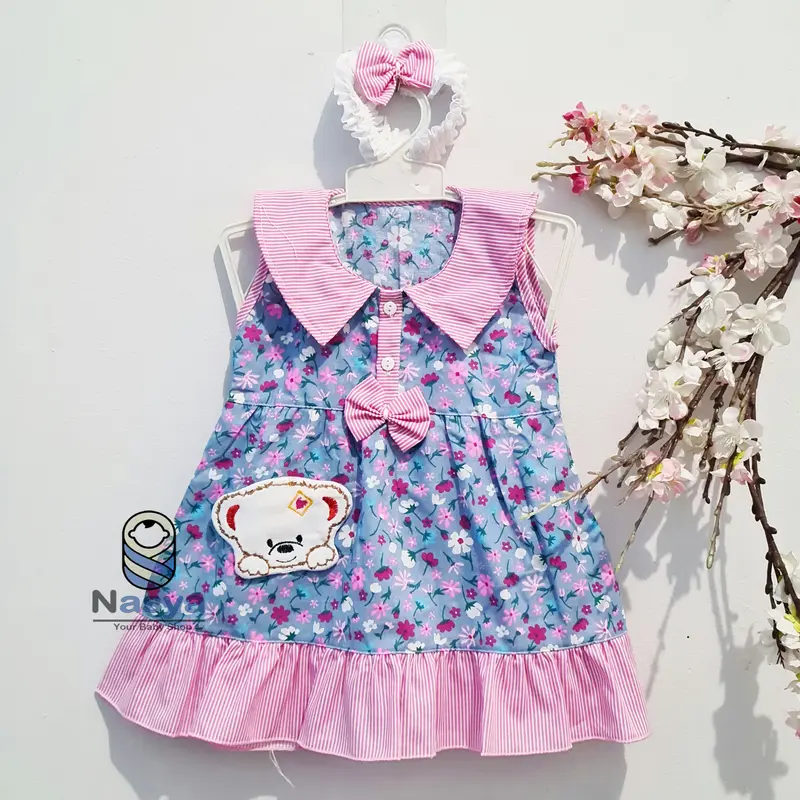 [P-039] Dress Bayi (0-6 bulan) / Dress Bayi Perempuan Cewek 5