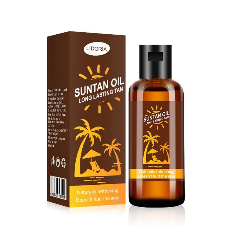 Product Introduction of Tanning Cream Tanning Oil Sun Free Body Lotion Wheat Boost Black Oil Bronzer Sunscreen 22