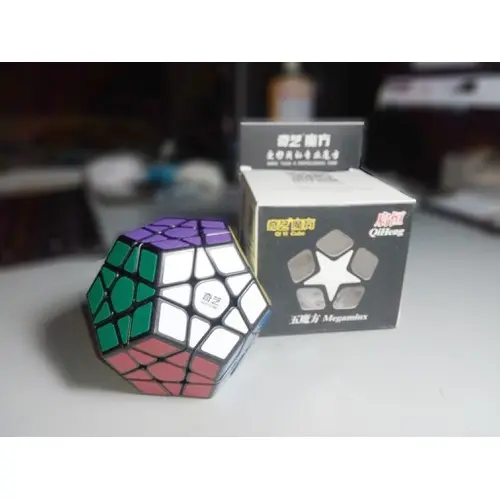 Rubik 12 mặt QiYi Megaminx QiHeng - Viền đen - Sticker 3