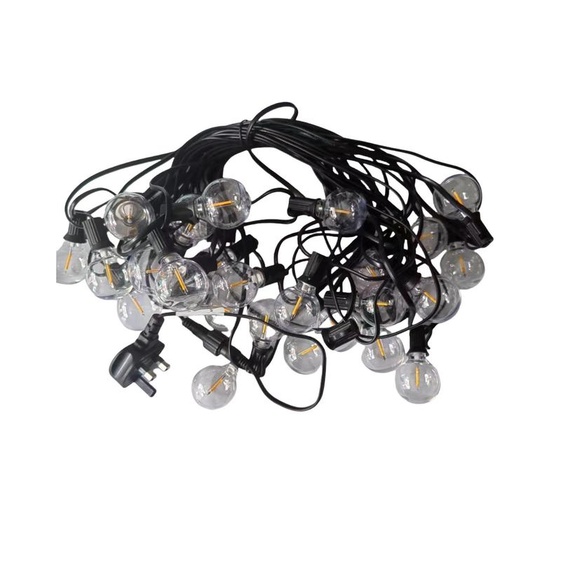 G40 LED String Light, 50ft/15m Outdoor LED String Light, 1 Count Garden String Light for Garden, Yard, Wedding, Backyard, Terrace, Party, Patio 5