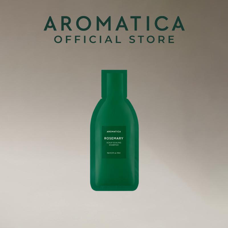 [GIFT- HÀNG TẶNG KHÔNG BÁN] Dầu Gội Hương Thảo AROMATICA Rosemary Scalp Scaling Shampoo 10ml Dưỡng Tóc 0