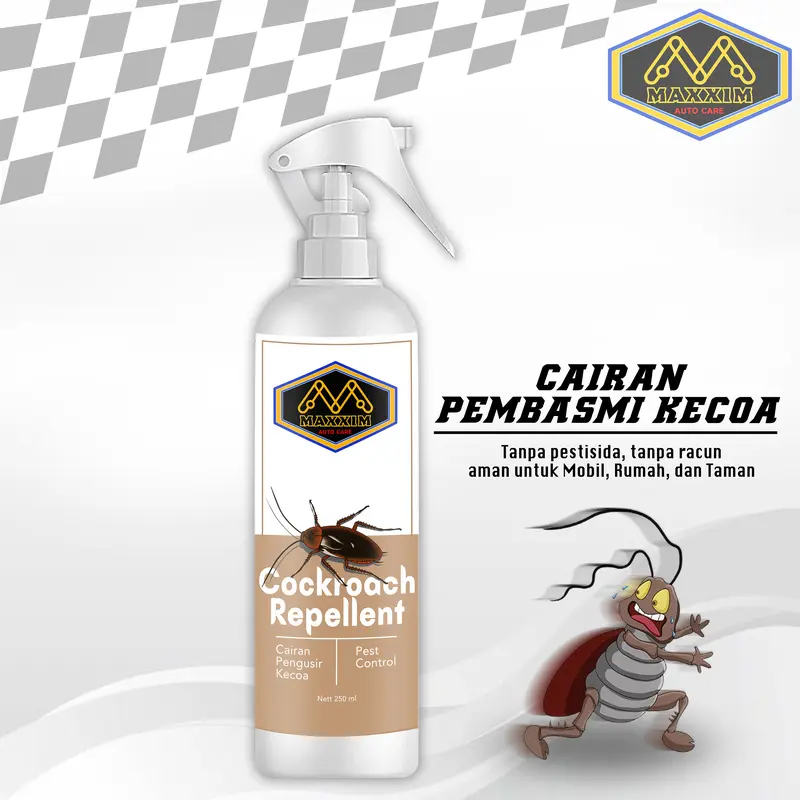 Pengusir Kecoa Mobil Toilet Pembasmi Kecoa Pembunuh Kecoa By Maxxim 1