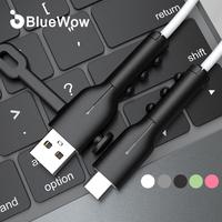 Gambar 【BluewowPenutup pelindung kabel data, melindungi kabel data, kepala data, anti lipat, anti jatuh, tersedia untuk Apple dan Android Cable Charger - AtoC-Black dari BlueWow.3C Kab. Tangerang 4 Tokopedia