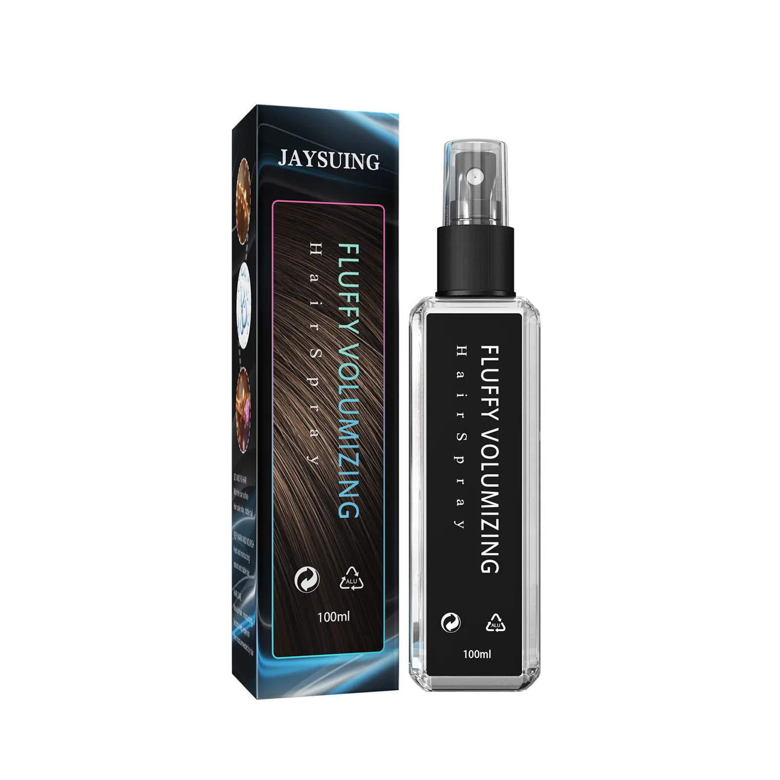 Jaysuing Hair Styling Spray Men's Hair Styling Makeup Hair Styling Moisturizing Fragrance Long-Lasting Hair Styling Gel Water