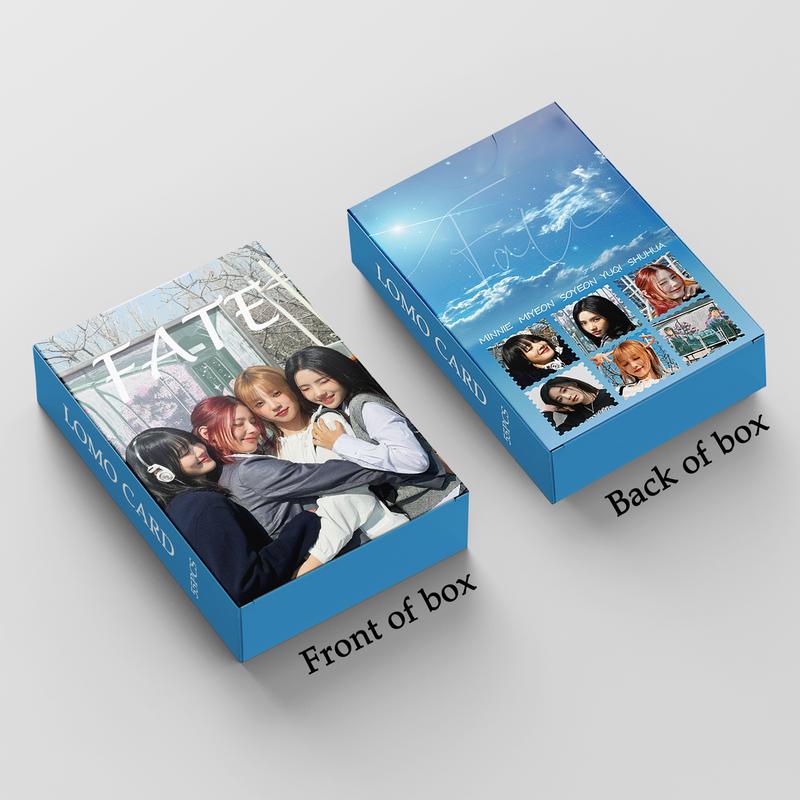 Thẻ Lomo Album Số Phận I-DLE, LINXX, 55 Cái (G), Thẻ Ảnh Kpop, Bưu Thiếp, Chủ Đề 5