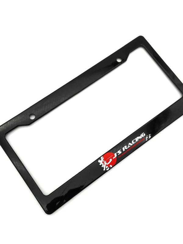 Product Introduction of Spot Goods COD 1PCS Car License Plate Frame Standard ABS JDM Style For Decoration Auto Number Plate Frame 14
