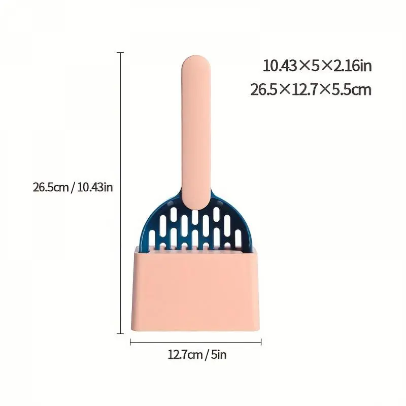 Durable Lightweight Pet Litter Scoop, 1 Set Pet Litter Cleaning Tool, Pasteable Pet Cleaning Tool, Pet Supplies for Dog & Cat 1