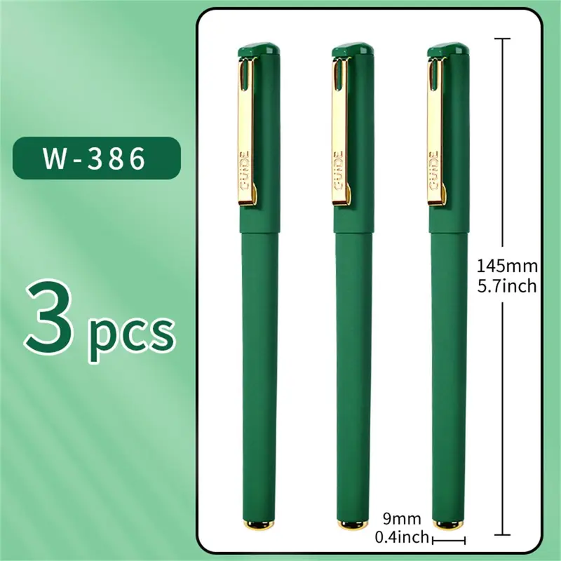 1 Set 0.7mm Gel Pen, Smooth Writing Pen, Fashionable Sign Pen, Office Stationery & Supplies 8