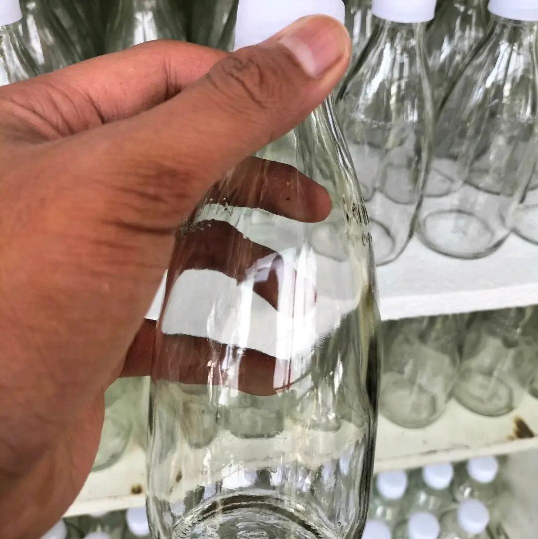Botol Kaca KAMI 250ml untuk Minuman Isi Ulang Rootbeer, Jus, Yogurt, dan Madu